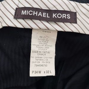 Michael Kors Men’s Black Dress Pants/Slacks